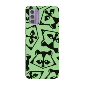 Силіконовий Чохол з Энотами на Nokia G42 (Мордочки Єнота)