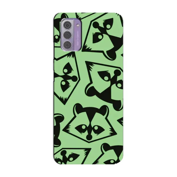 Чехол с рисунком «Мордочки Енота» для Nokia G42 Чехол с рисунком «Мордочки Енота» для Nokia G42