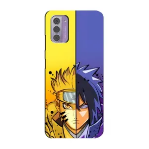 Купить Чехлы на телефон с принтом Anime для Nokia G42 (Naruto Vs Sasuke)