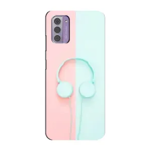 Чехол с рисунком «Наушники» для Nokia G42