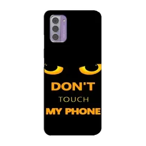 Чехол с Прикольным принтом на Nokia G42 (Не трогай мой телефон)