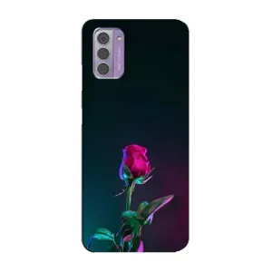 Чехлы с принтом Розочки для Nokia G42 (Ночная роза)