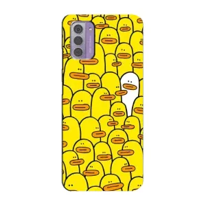 Силіконовий бампер з картинкою звірів для Nokia G42 (Особливий)