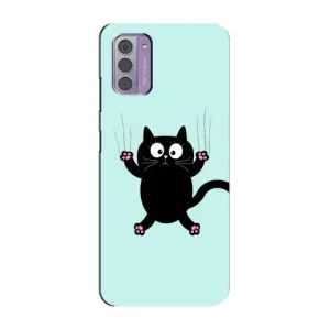 Силіконовий чохол з котиком для Nokia G42 (Падаючий кіт)