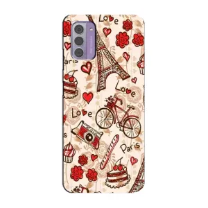 Чехол с рисунком «Париж мечта» для Nokia G42
