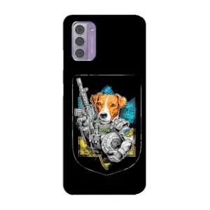 Чехол с принтом для Nokia G42 (Патрон Воин)
