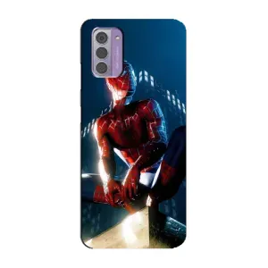 Чехол Супергерой Человека Паука на Nokia G42 (Паук на доме)