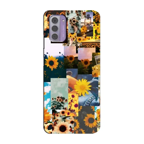 Чехол с рисунком «Подсолнуховый дизайн» для Nokia G42 Чехол с рисунком «Подсолнуховый дизайн» для Nokia G42