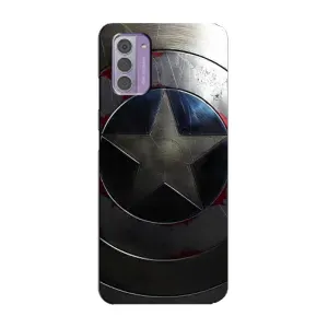 Чехол с Щитом Капитана Америки на Nokia G42 (Ретро Щит Капитана)
