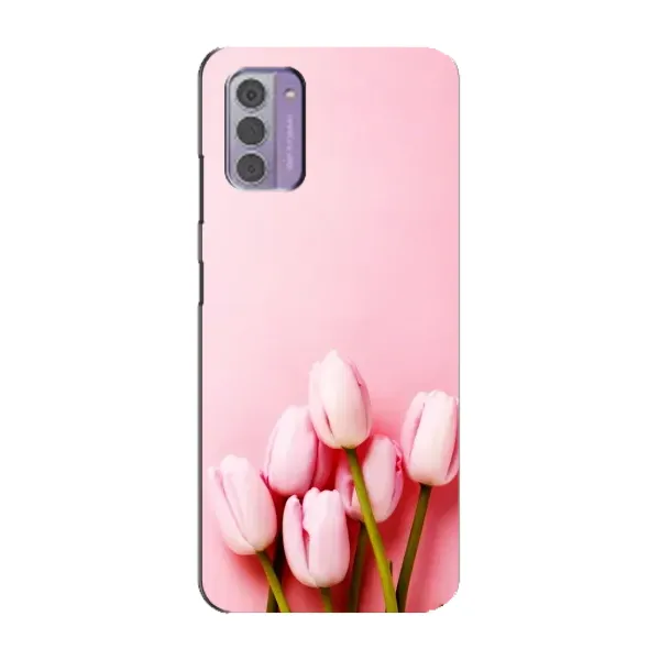 Чехол с рисунком «Розовые тюльпаны» для Nokia G42 Чехол с рисунком «Розовые тюльпаны» для Nokia G42