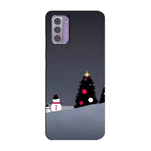 Чехлы на Новый Год Nokia G42 (Снеговички)