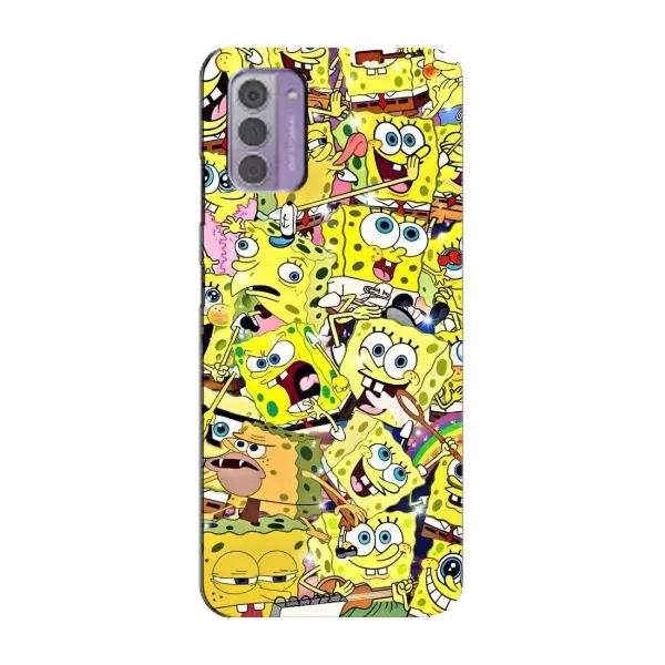 Чехол с рисунком «Спанч Боб Арт» для Nokia G42 Чехол с рисунком «Спанч Боб Арт» для Nokia G42