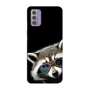 Силіконовий Чохол з Энотами на Nokia G42 (Стильний Єнот)