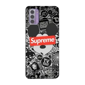 Чохол з Брендами одягу на Нокіа Джи 42 (Supreme Маус)