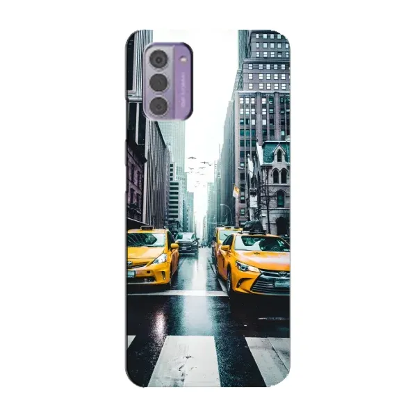 Чехол с рисунком «Такси» для Nokia G42 Чехол с рисунком «Такси» для Nokia G42
