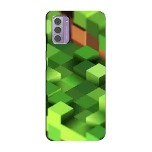 Чехлы для Nokia G42 (Персонажи Майн Крафт) (Текстура)