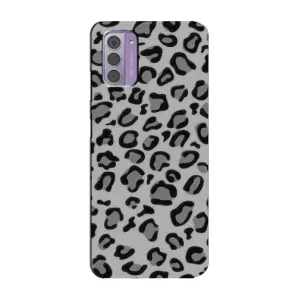 Чехол с леопардовым принтом на Nokia G42 (Темный леопрад)