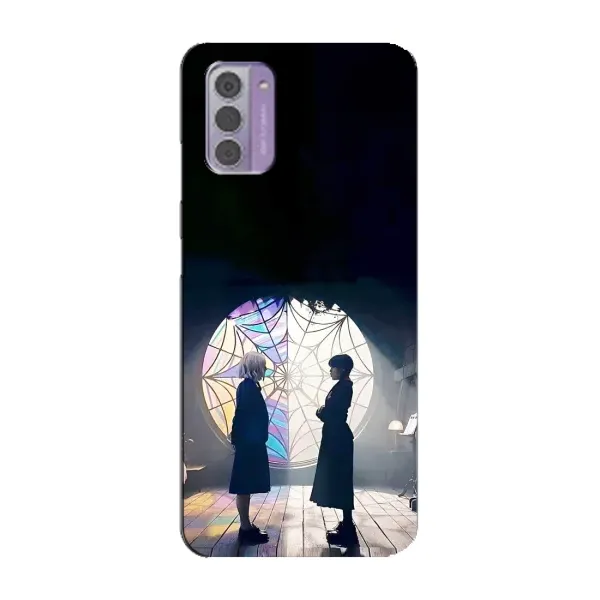 Чохол з малюнком «Внсдей і Енід» для Nokia G42 Чохол з малюнком «Внсдей і Енід» для Nokia G42