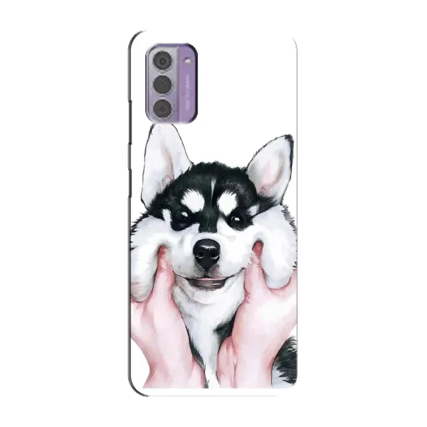 Чехол с рисунком «Собака Хаски» для Nokia G42 Чехол с рисунком «Собака Хаски» для Nokia G42