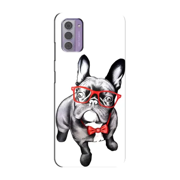 Чехол с рисунком «В очках» для Nokia G42 Чехол с рисунком «В очках» для Nokia G42