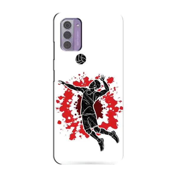 Чехол с рисунком «Волейболист» для Nokia G42 Чехол с рисунком «Волейболист» для Nokia G42