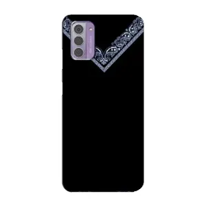Силиконовый Чехол на Nokia G42 (Воротник вышиванки)