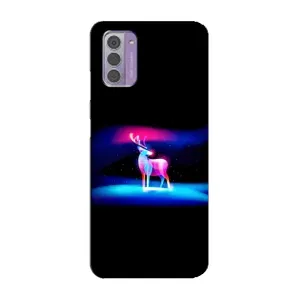 Силіконовий бампер з картинкою звірів для Nokia G42 (Яскравий олень)