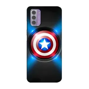 Чехол с Щитом Капитана Америки на Nokia G42 (Яркий Щит Капитана)