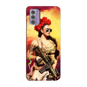 ЗСУ Чехлы (TPU) для Nokia G42 (Женщина солдат)