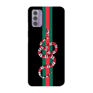 Чехлы Бренд GUCCI для Nokia G42 (Змей Гуччи)