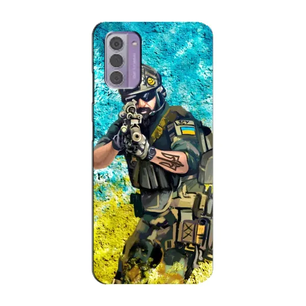 Чохол з малюнком «ЗСУ ВОЇН» для Nokia G42 Чохол з малюнком «ЗСУ ВОЇН» для Nokia G42