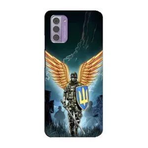 Патриотический Чехол для Nokia G42 (ЗСУ з крильями)