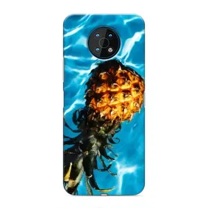 Чехол с изображением вкусной еды для Nokia G50 (Ананас)