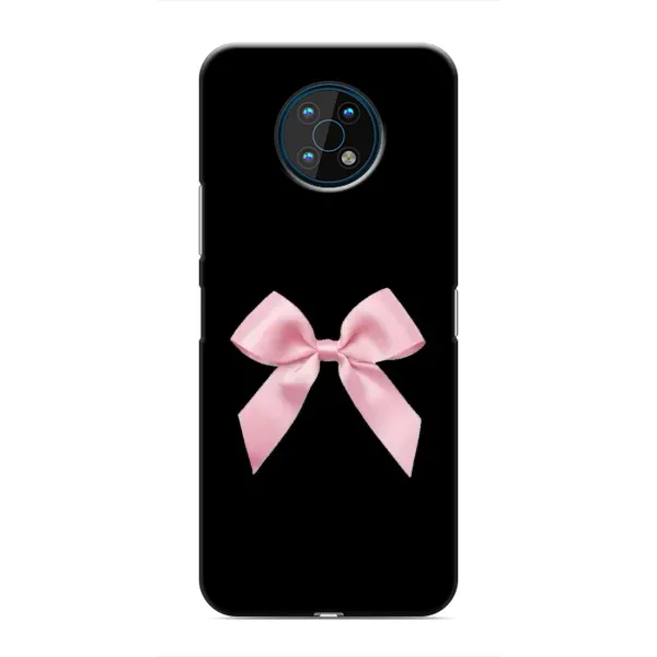 Чехол с рисунком «Бант на черном» для Nokia G50 Чехол с рисунком «Бант на черном» для Nokia G50