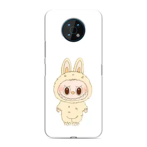 Чохол з принтом Лабубу для Nokia G50 (Бежевий Лабубу)