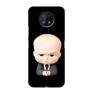 Мультяшный принт на Чехол для Нокиа Джи 50 (Бос)