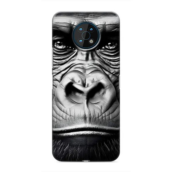Чехол с рисунком «Черная обезьяна» для Nokia G50 Чехол с рисунком «Черная обезьяна» для Nokia G50