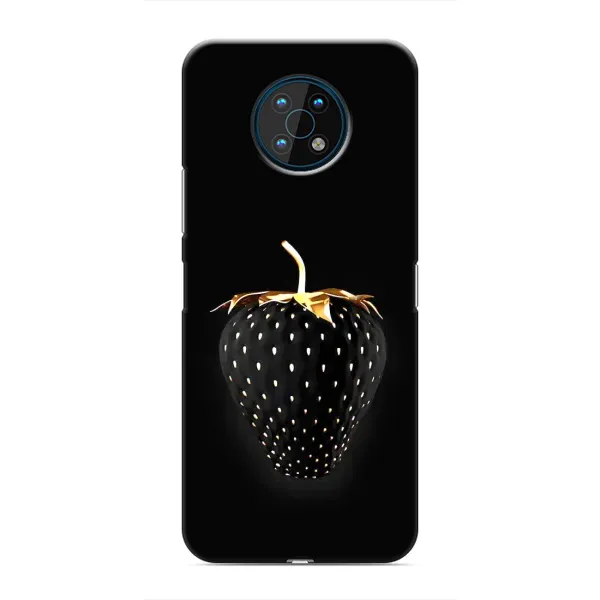 Чехол с рисунком «Чёрная клубника» для Nokia G50 Чехол с рисунком «Чёрная клубника» для Nokia G50