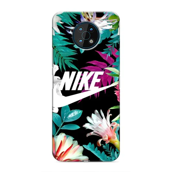 Чехол с рисунком «Цветочный Nike» для Nokia G50 Чехол с рисунком «Цветочный Nike» для Nokia G50
