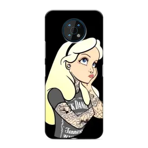 Чехол Стильные девушки на Nokia G50 (Девушка обиделась)