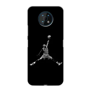 Силиконовый Чехол Nike Air Jordan на Нокиа Джи 50 (Джордан)