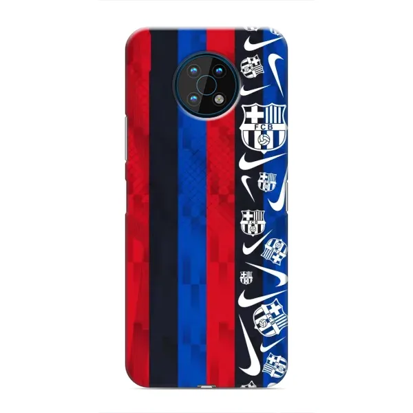 Чехол с рисунком «Фанат Барсы» для Nokia G50