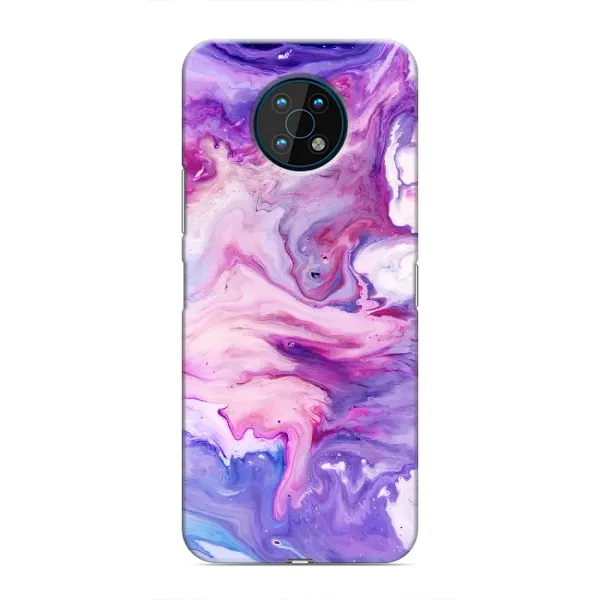 Чехол с рисунком «Фиолетовый мрамор» для Nokia G50 Чехол с рисунком «Фиолетовый мрамор» для Nokia G50