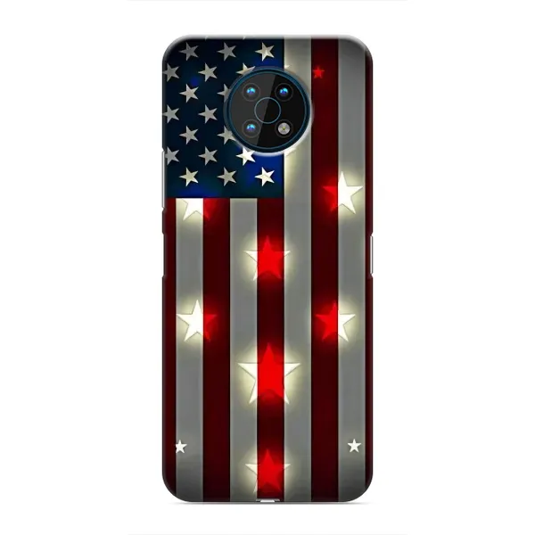 Чехол с рисунком «Флаг США 2» для Nokia G50 Чехол с рисунком «Флаг США 2» для Nokia G50