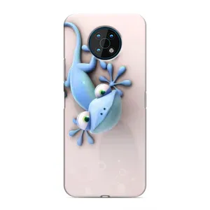 Чехлы с изображением разных животных для Nokia G50 (Геккон)