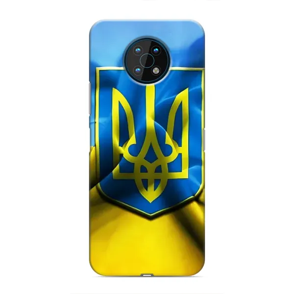Чехол с рисунком «Герб и Флаг Украины» для Nokia G50 Чехол с рисунком «Герб и Флаг Украины» для Nokia G50