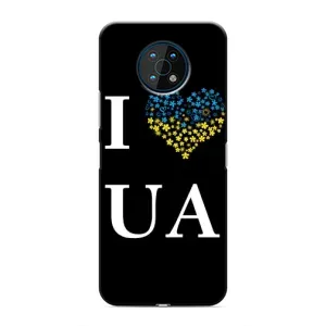 Силіконовий Чохол на Nokia G50 (Я-Україна) (I Love UA)