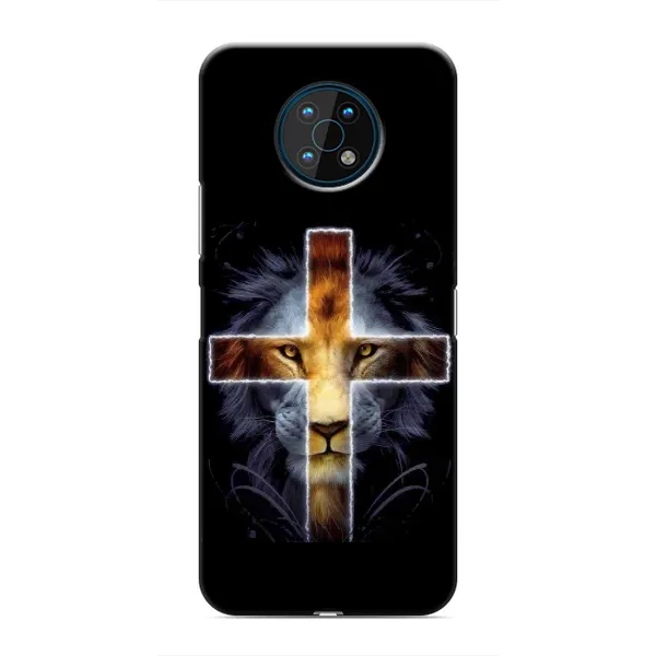 Чехол с рисунком «Иисус Лев» для Nokia G50 Чехол с рисунком «Иисус Лев» для Nokia G50