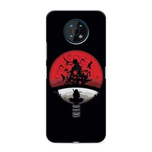 Чехлы с картинкой Итачи Учиха на Nokia G50 (Итачи на черном)