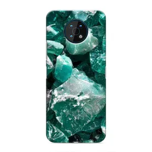 Чохол (Дорого-богато) на Nokia G50 (Смарагд)